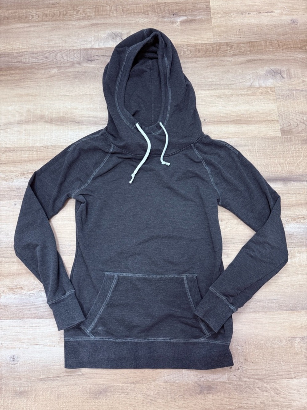 Jo & Co gray cowl neck hoodie